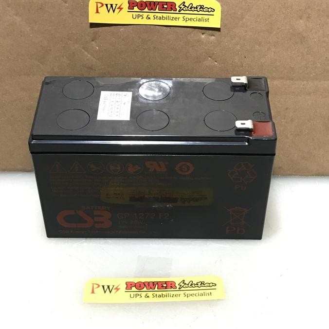 ready Aki baterai Kering Panasonic 12V 7Ah 7,2Ah LC-V127R2NA Free Ongkir