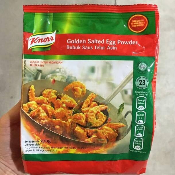 

knorr golden salted egg 270gr | bumbu | masak | penyedap | telur asin