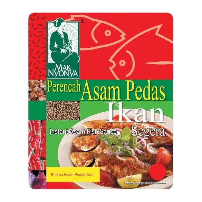 

Bumbu Masak Instan Mak Nyonya Asam Pedas Ikan 100g