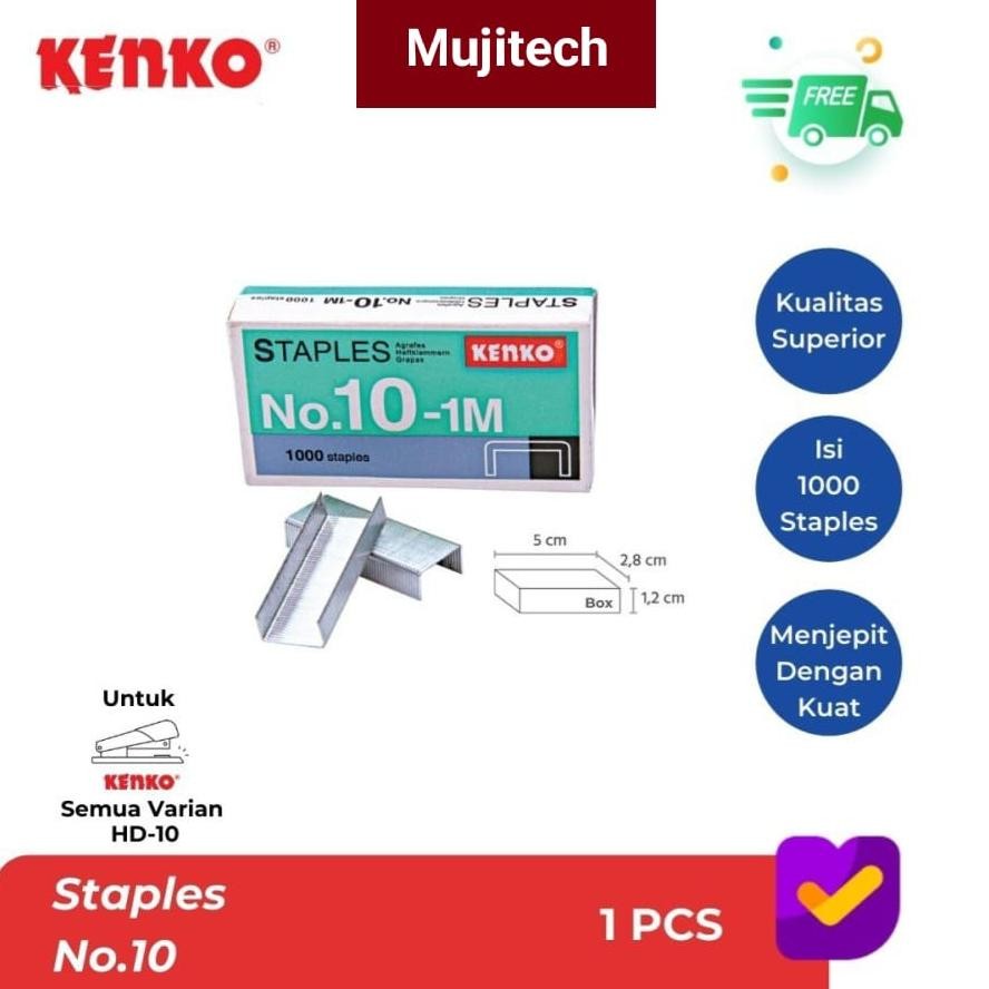 

TGC-1924 yl-24 1 PAK 20 PCS ISI STAPLER STAPLES No 10-1M KENKO STEPLES Sale Original