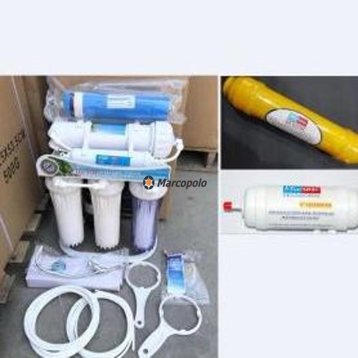 MURAH MESIN RO 7STEP 500GPD STANDING HEXAGONAL AQUAFILT