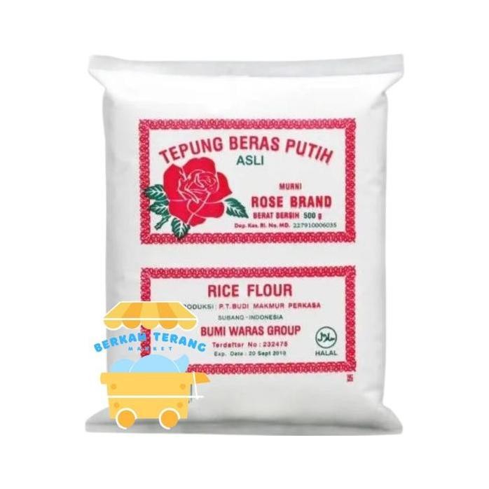 

Terlaris Tepung Beras Putih Rose Brand 500Gr Rice Flour