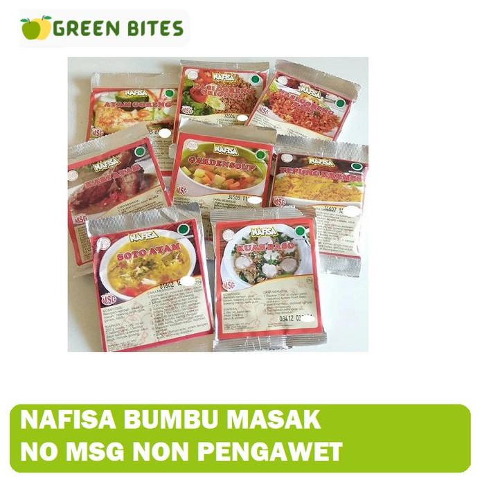 

NAFISA BUMBU MASAK NO MSG NON PENGAWET