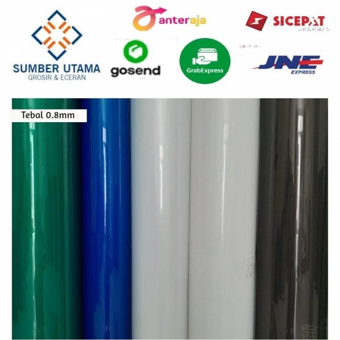 ready penutup pagar rumah fiber pagar polos tebal 0.8mm