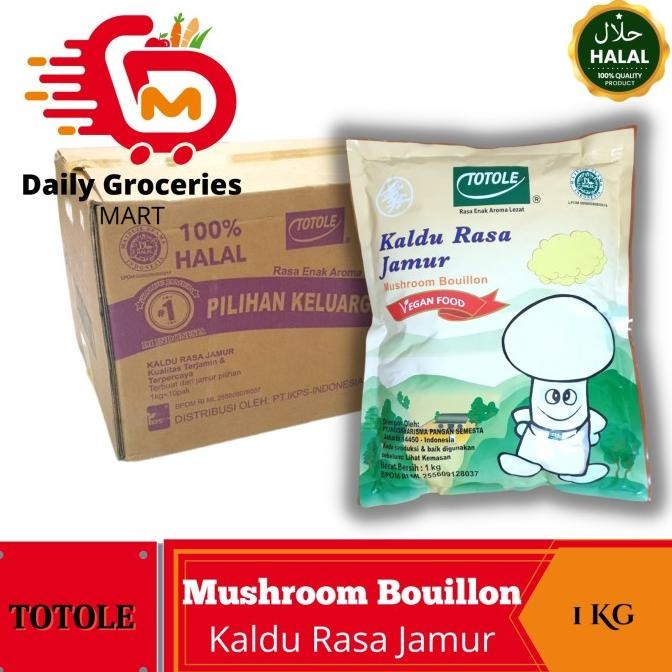 

Terbaru Kaldu Jamur TOTOLE Kaldu Rasa Jamur - Bumbu Penyedap Rasa Non MSG 1Kg
