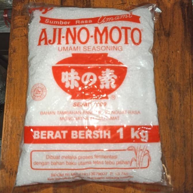 

Terbaru Ajinomoto Umami Seasoning/ Micin Penyedap Rasa Ajinomoto 1kg