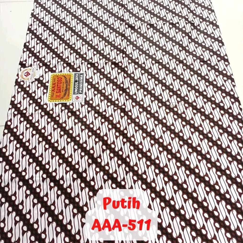 Part 1 Kain Batik H Santoso Aaa Unggul Jaya | Jarik Batik Sogan Gading Mas Hitam Tolet Cod