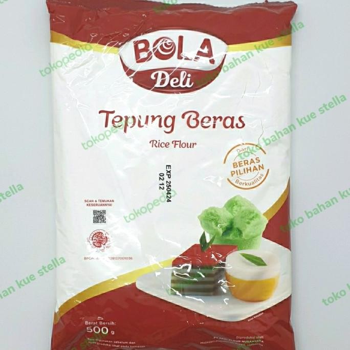 

Terlaris Tepung Beras Bola Deli 500 Gr