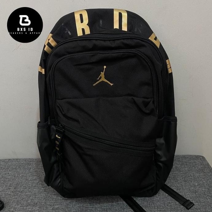 TERLARIS - Air Jordan Jam Air Petrol Backpack Black / Tas Dijamin original