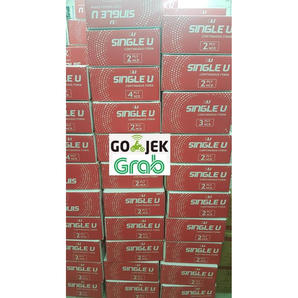 

TERMURAH - Continuous Form 9 1/2 x 11.. 3 ply dan 3 ply /2