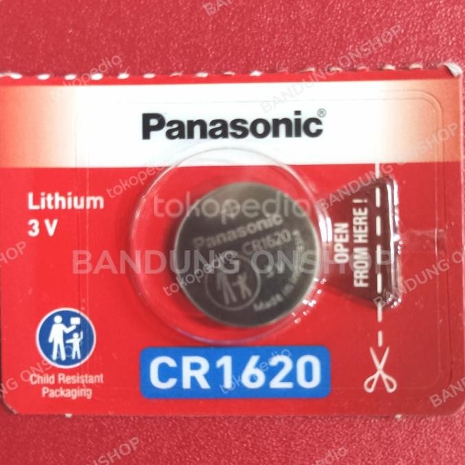 ready PANASONIC CR1620 3V BATERAI BATRE PANASONIC CR1620 CR 1620 3V 3 V COIN