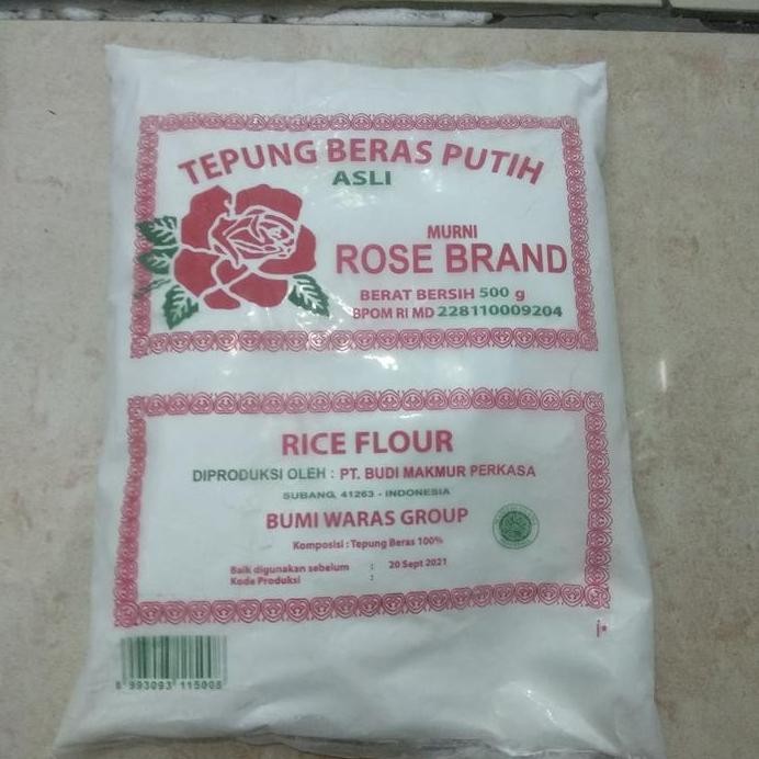 

Terlaris Rose Brand Tepung Beras Putih 500G