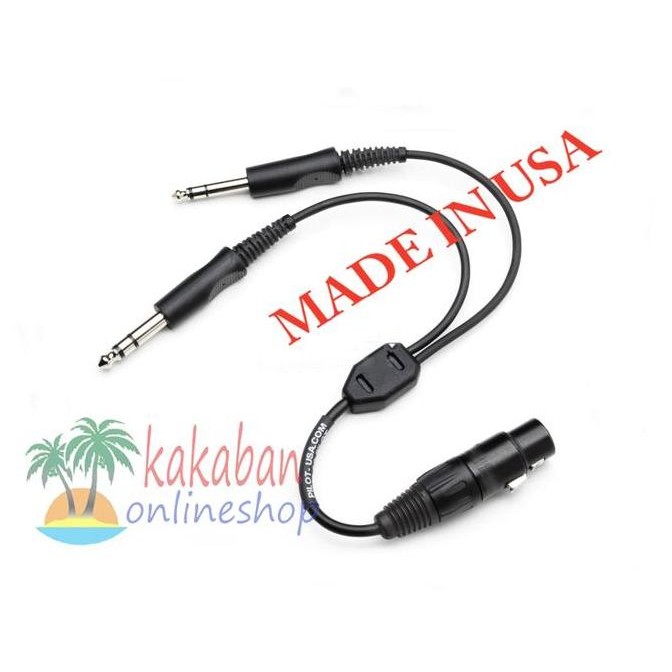 Murah Headset Adapter Airbus To G/A Plug