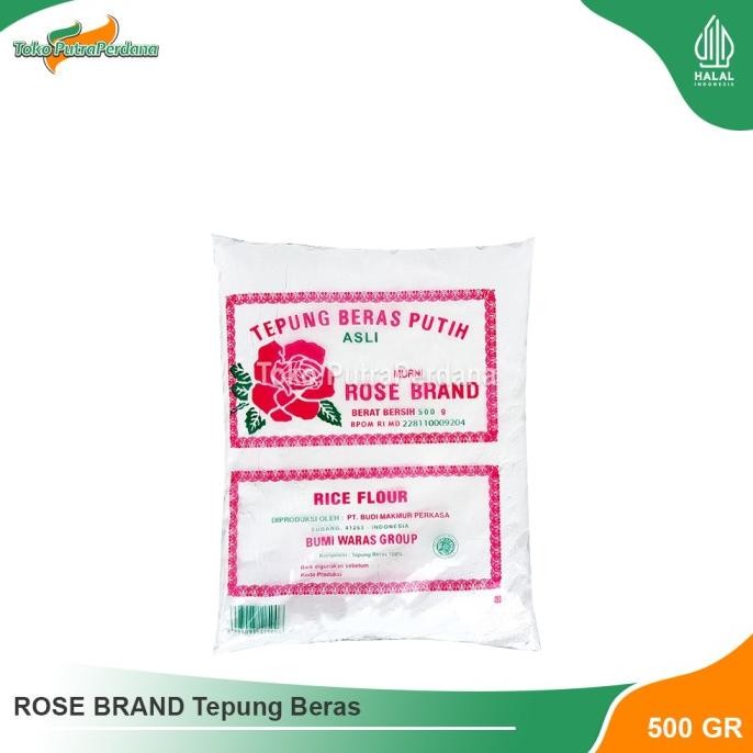 

Terlaris Tepung Beras Rose Brand 500Gr