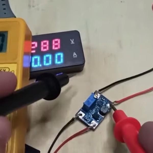 Sudah solder SX1308 STEP UP CONVERTER BOOST MODULE ADJUSTABLE