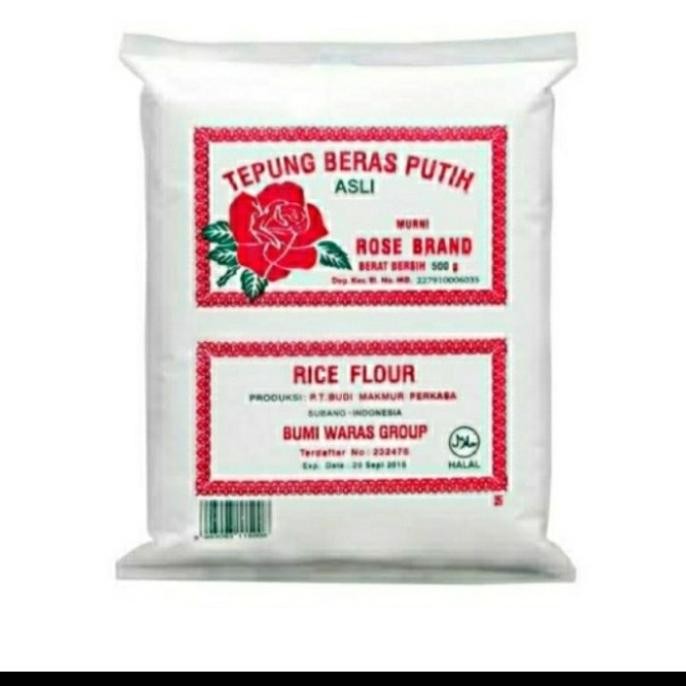 

Terlaris Tepung Beras Rose Brand 500Gram