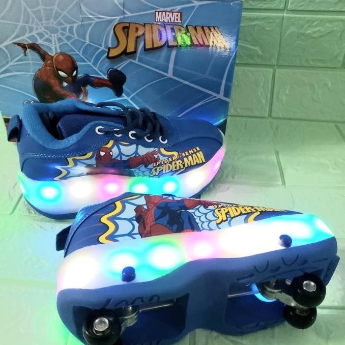 Murah Sepatu Roda Anak Karakter Lampu/Sepatu Roda Anak Karakter Led/Sepatu Roda Anak Perempuan/Sepat