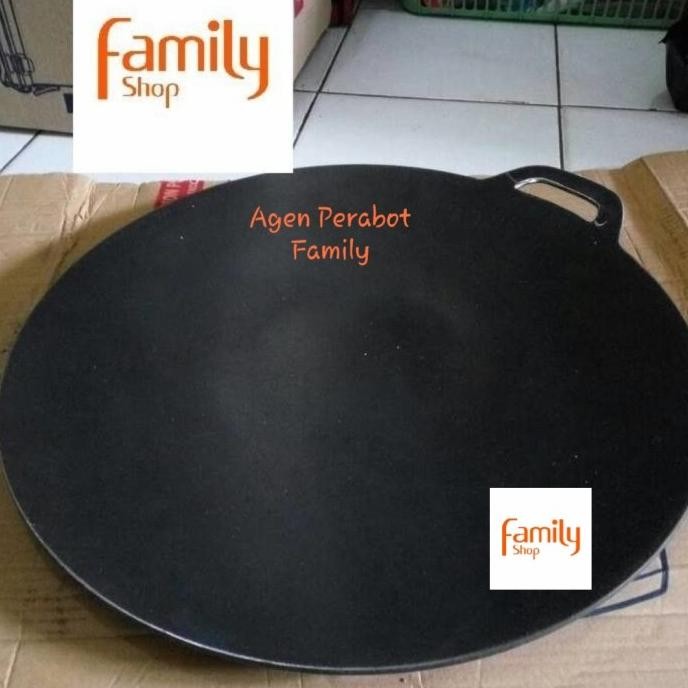 

Terlaris Kuali / Wajan / Loyang Masak Martabak Telor 40Cm Besi Baja