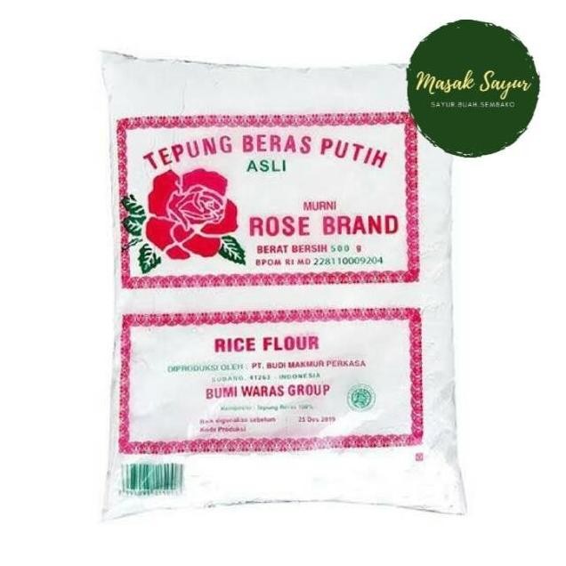 

Terlaris Tepung Beras Rosebrand 500 Gram