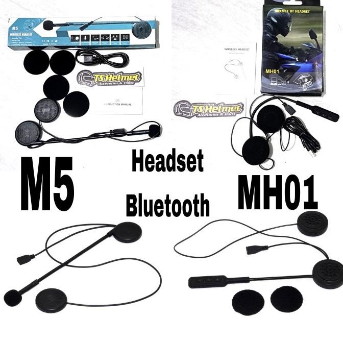 Headset Helm Bluetooth helmet not intercom v6 bts2