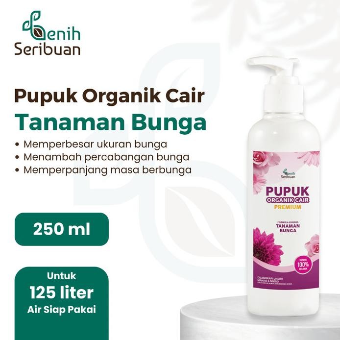 

Terlaris Pupuk Organik Cair Tanaman Bunga 250Ml Poc Pembungaan Subur Cantik