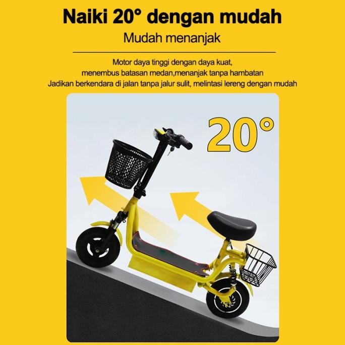 Murah Skuter Elektrik/Listrik New Model Adult Scooter/Mini Skuter Scooter
