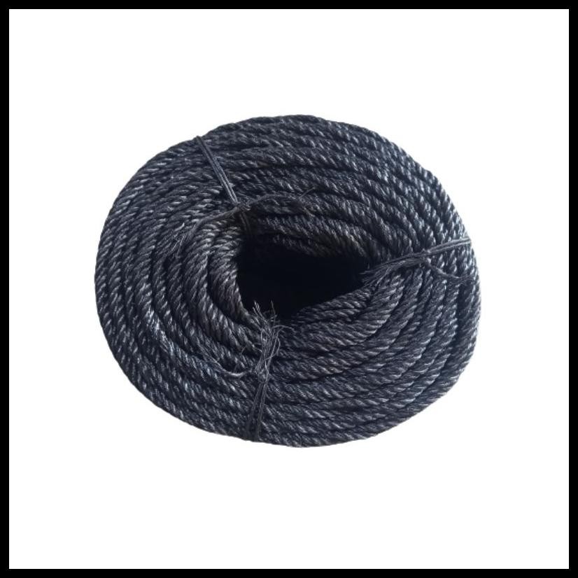 

TALI TAMBANG 2,5MM HITAM /TALI TAMPAR SATU ROL