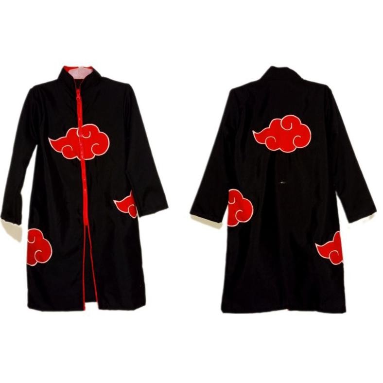 New Jubah Akatsuki Anak Katun Microtex Bordir