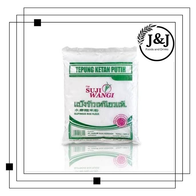 

Terlaris Tepung Beras Ketan Putih Suji Wangi 500Gr Isi 20Pck