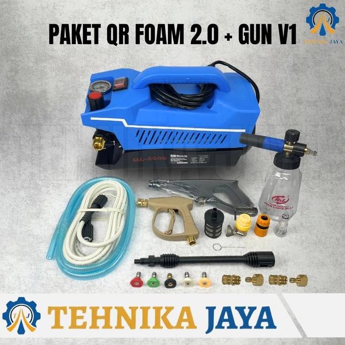 H&L Ql 2500 Mesin Steam Jet Cleaner High Pressure Steam Motor Mobil Ac Car