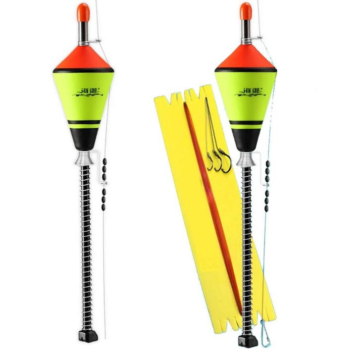BISACOD Pelampung Pancing Otomatis Kail Pancing Ikan Otomatis Sensitif Universal Be09