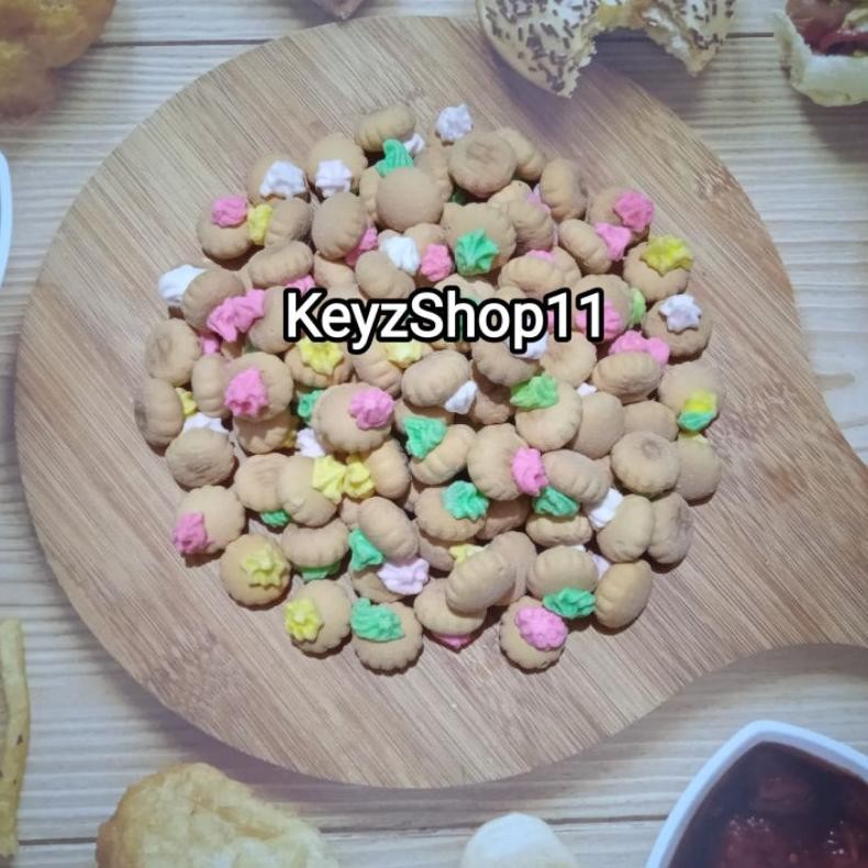 

Flase Sale Yui-7 Cemilan Jadul Kue Kancing Gemrose Biskuit Monas Original