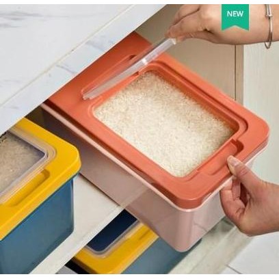 

Terlaris Kotak Penyimpanan Beras Tepung Box Serbaguna Small Lb036 Rice Barrels