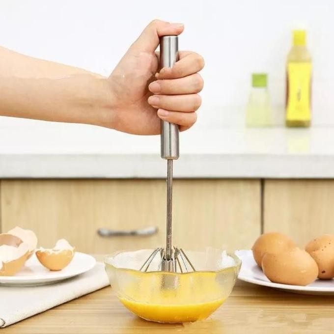 

Terlaris Pengocok Telor Otomatis,Kocokan Telor Tangan Putar Automatic Stanlies Steel