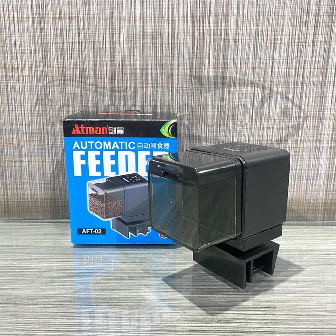 

Terlaris Atman Aft-02 Food Timer Automatic Fish Feeder Alat Pemberi Pakan Ikan Otomatis Auto Feeding Pellet Pelet Makanan Makan