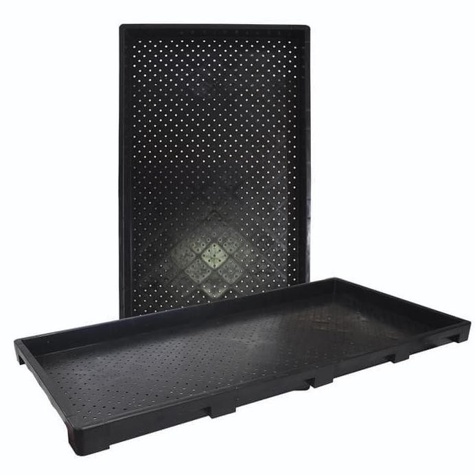 

Terlaris 1 Box (25 Pcs) Tray Semai Padi 60X30X3.5 Cm Jirifarm Plastik Keras