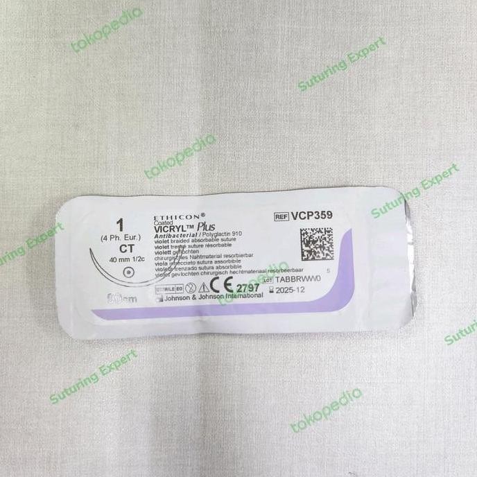 vicryl 1 taper termurah