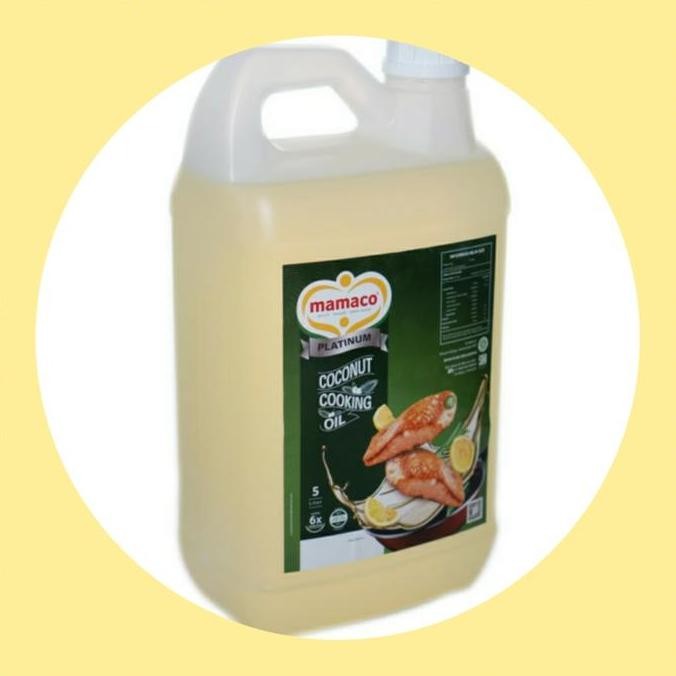 

EXP LAMA MAMACO COCONUT COOKING OIL PLATINUM 5L/MINYAK GORENG KELAPA PLATINUM