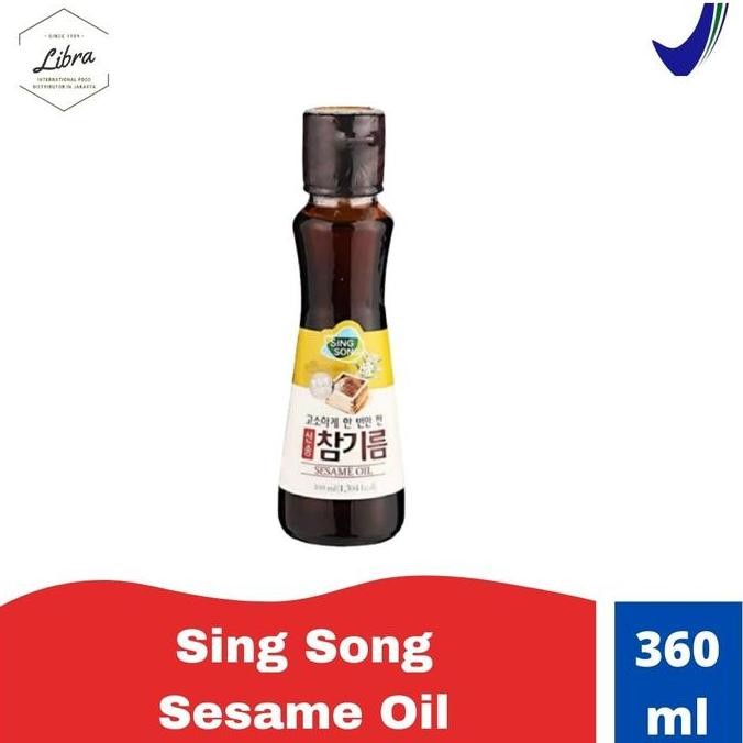 

EXP LAMA SINGSONG SESAME OIL/ MINYAK WIJEN ORIGINAL KOREA 320 ML