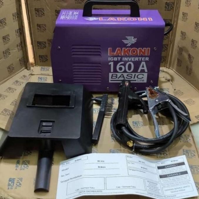 Lakoni Basic 162Ixs Mesin Travo Las Inverter 160A 900 Watt 162 Ixs New Stok