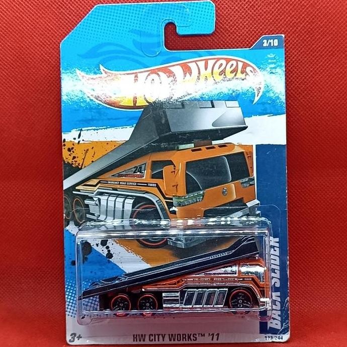 Hot Wheels Back Slider Towing Truck (US0992)