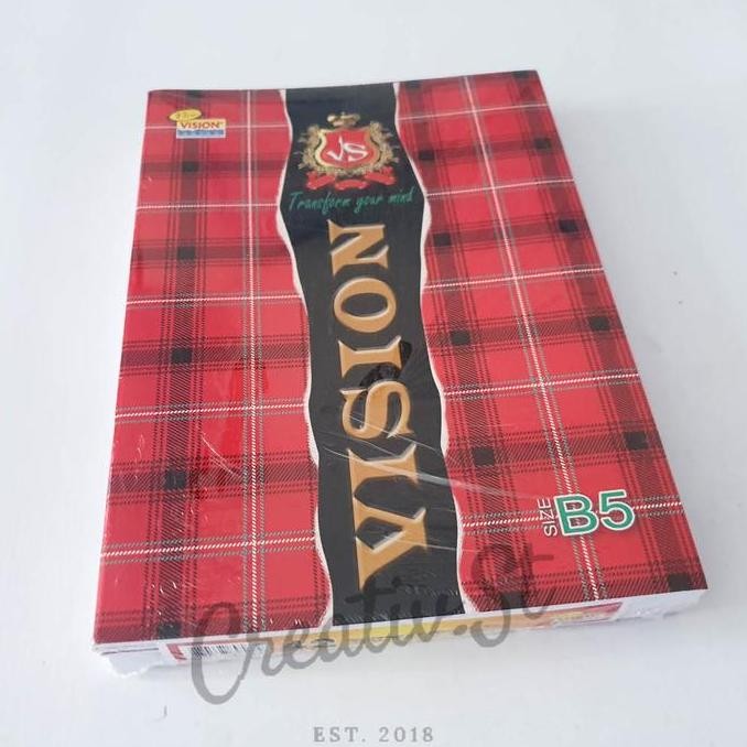 

SALE! BUKU TULIS BOXI 42 LEMBAR (6 PCS) VISION