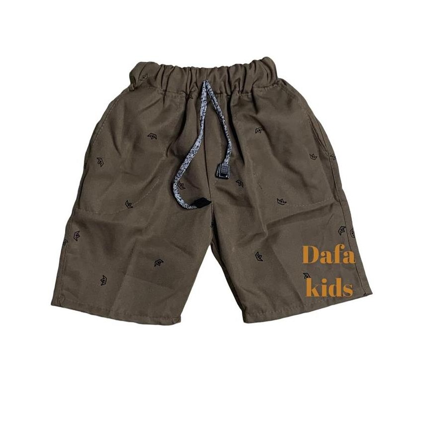 Celana Pendek Printing Anak Motif Random Termurah 10-15 Tahun - Dafa Collection Fashion Termurah