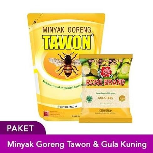 

EXP LAMA ROSE BRAND - PAKET MINYAK GORENG TAWON & GULA KRISTAL KUNING