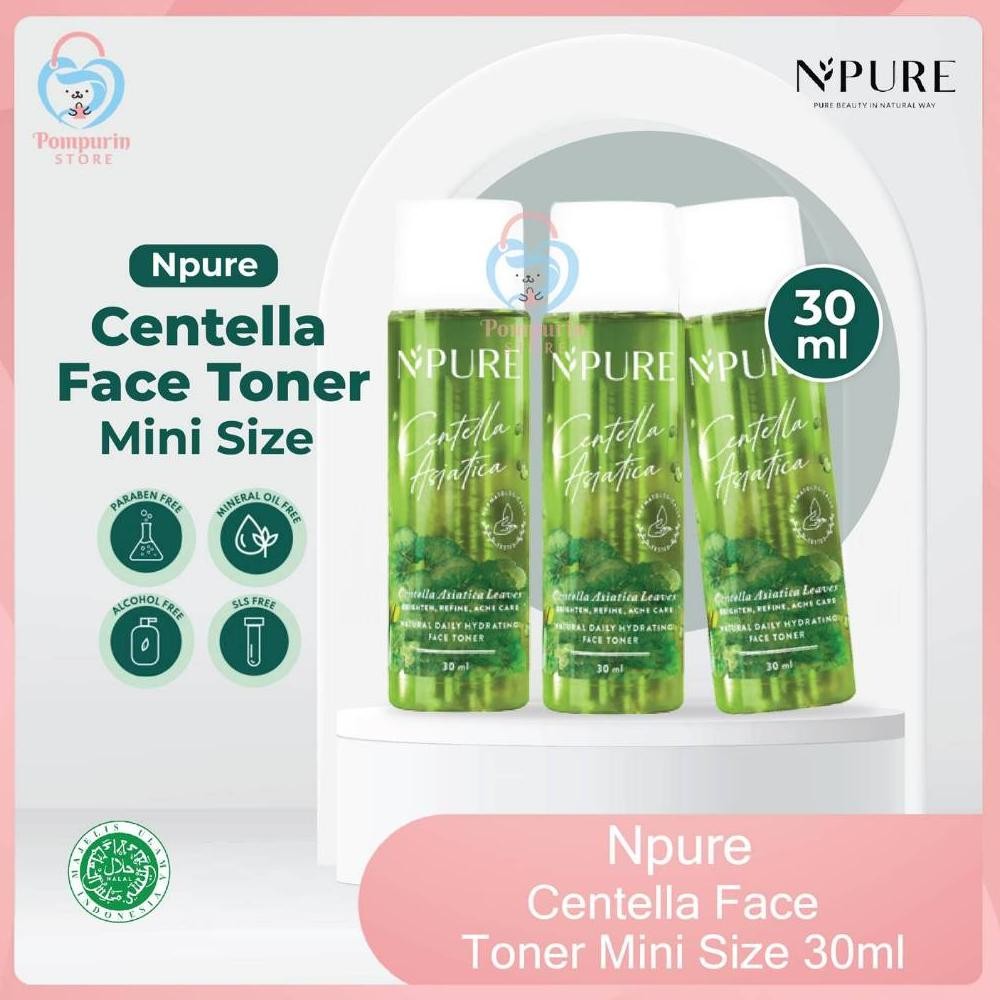 Xct-2328 Npure Centella Face Toner Mini Size 30Ml - Centella Toner Mini Size Acne Toner 30Ml