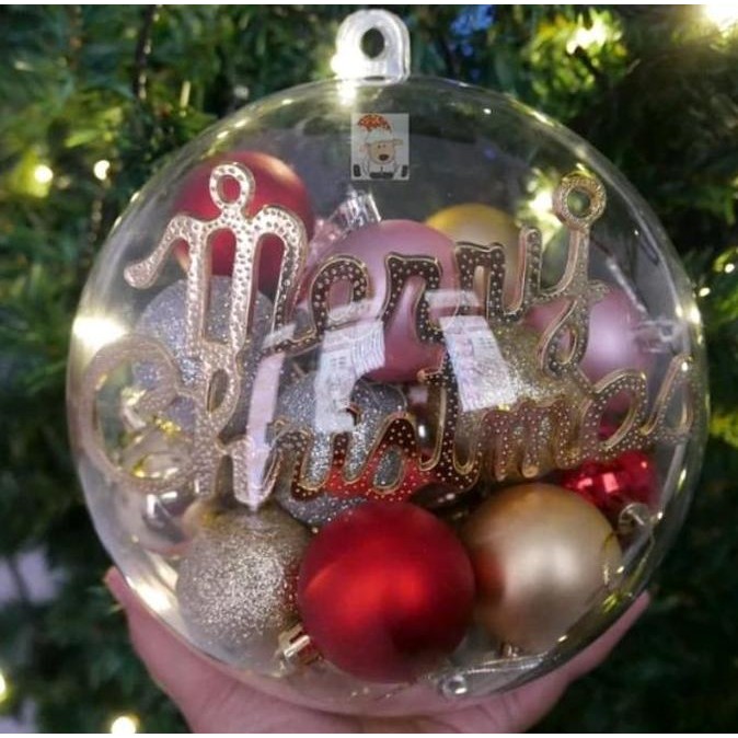 BOLA AKRILIK bening Fillable Dome / Acrylic Ball