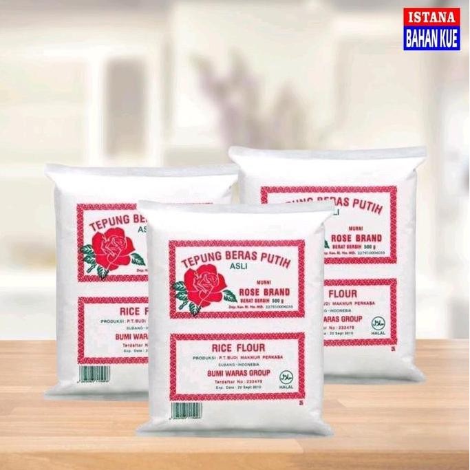 

Terlaris Tepung Beras Rosebrand 1 Kardus (20 Pcs)