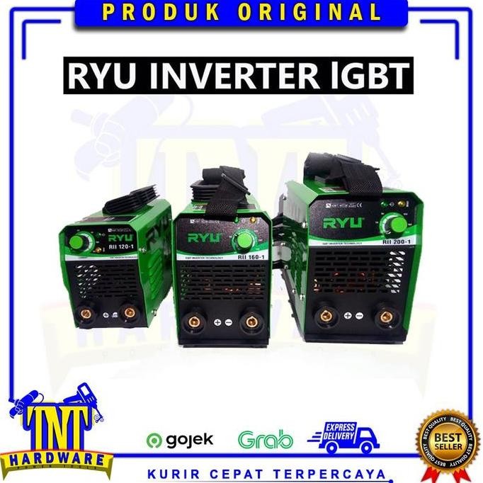 Ryu Inverter Rii 160A 1300W/Ryu Mesin Las 160A /Ryu Trapo Las 160A New Stok