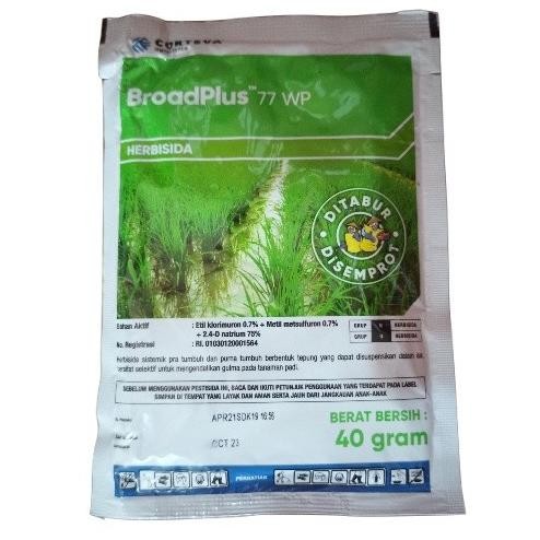 

Terlaris Broadplus 77 Wp Herbisida Selektif Untuk Padi Sawah
