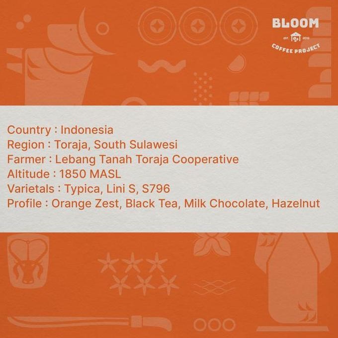 

ready stock BIJI KOPI ASTRO TORAJA, PANGO PANGO REGION, SULAWESI - SEMIWASHED